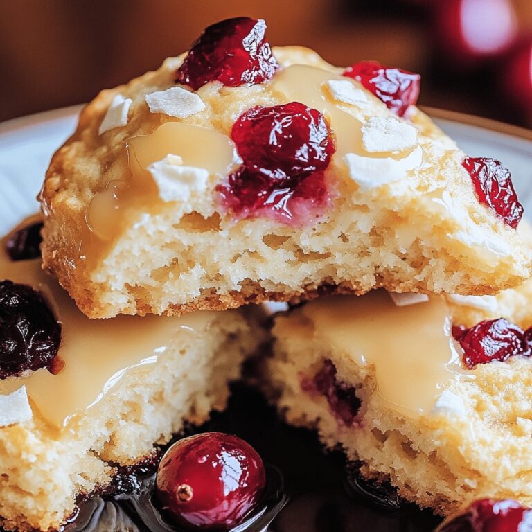 Zesty Cranberry Orange Scones Recipe