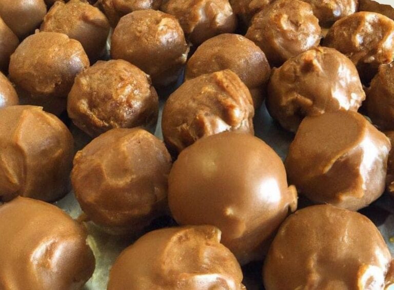 Rice Krispie Peanut Butter Balls Recipe