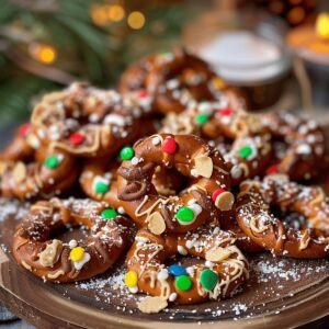Christmas Pretzel Hugs Recipe