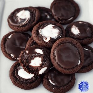 Heavenly Melted Peppermint Patty Cookies Recipe