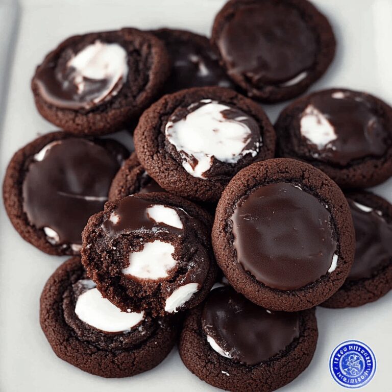 Heavenly Melted Peppermint Patty Cookies Recipe