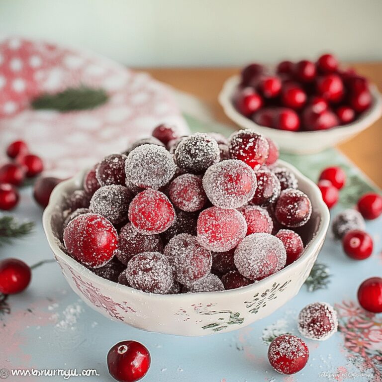 Sweet Cranberries Recipe