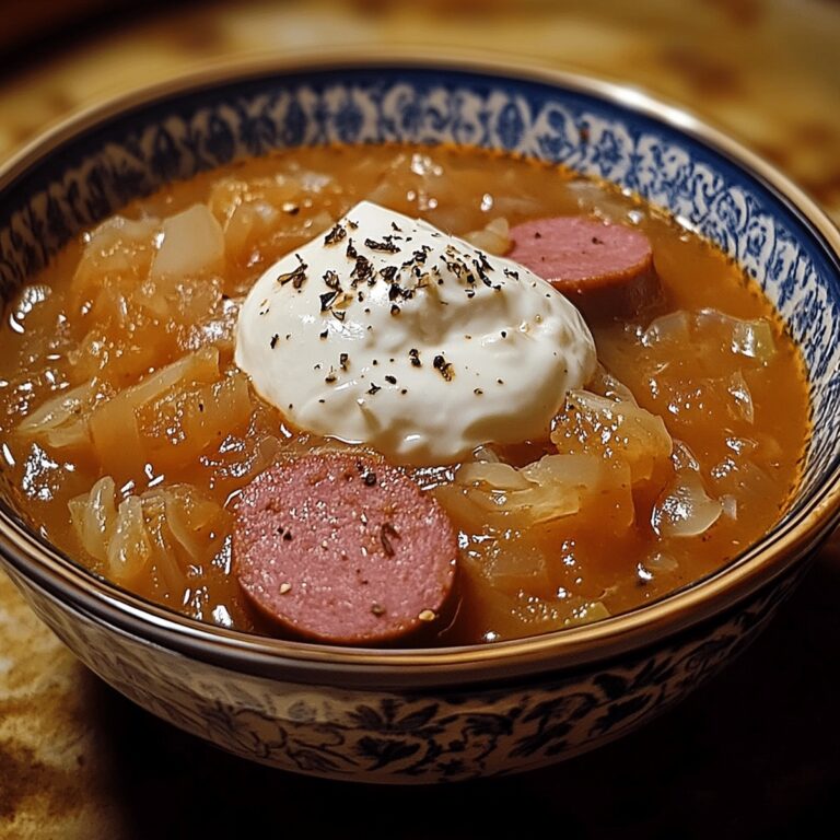 Kielbasa And Sauerkraut Soup Recipe
