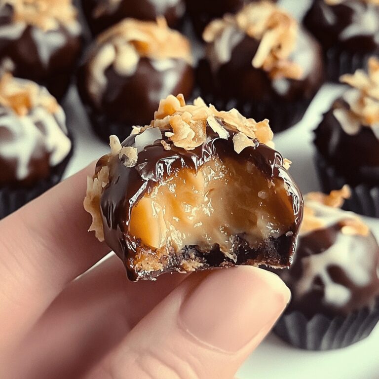 Dreamy Samoa Truffles Recipe