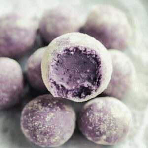 Elegant White Chocolate Blueberry Truffles Recipe