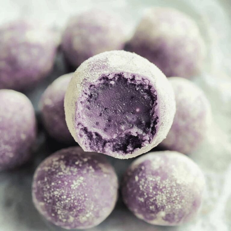 Elegant White Chocolate Blueberry Truffles Recipe