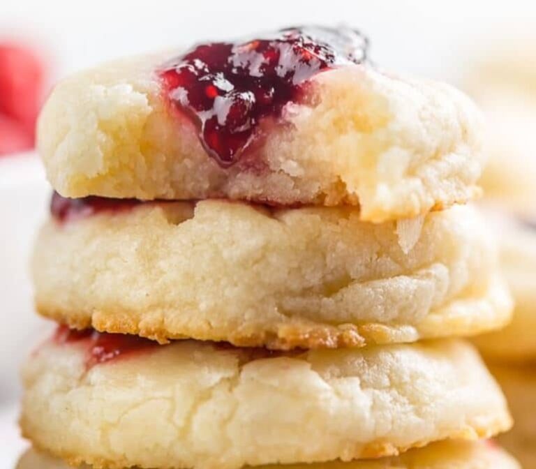Irresistible Raspberry Cheesecake Thumbprint Cookies Recipe