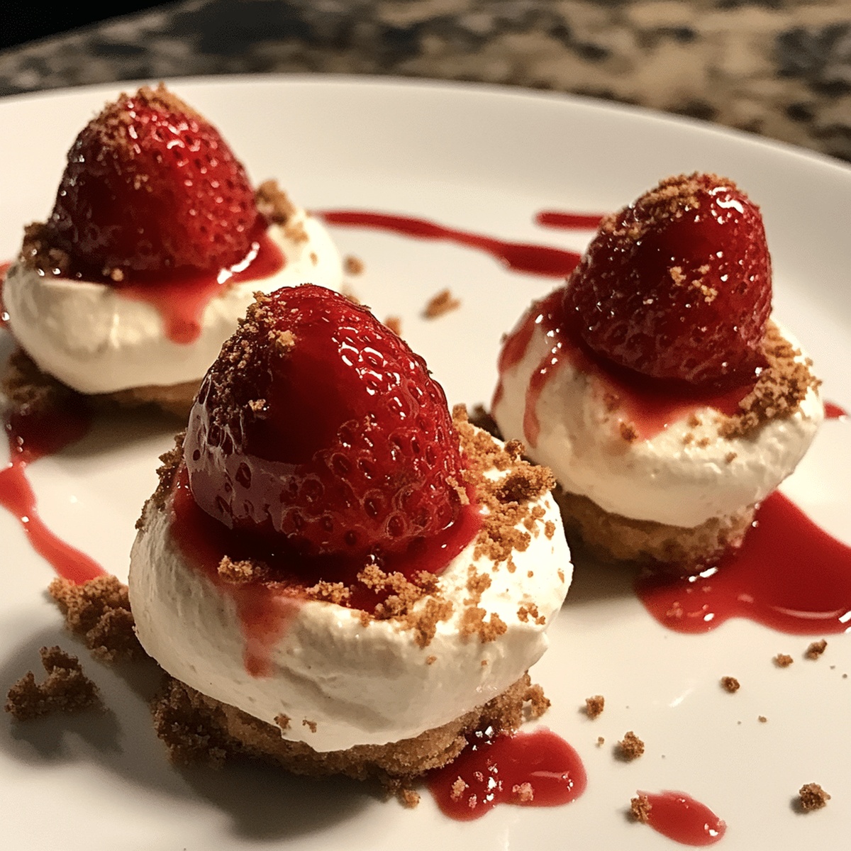 Cheesecake Deviled Strawberries Recipe
