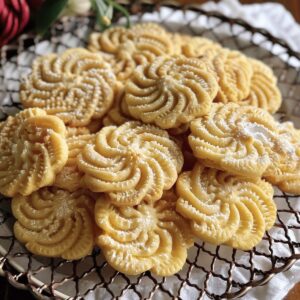 3 Ingredient Butter Cookies Recipe