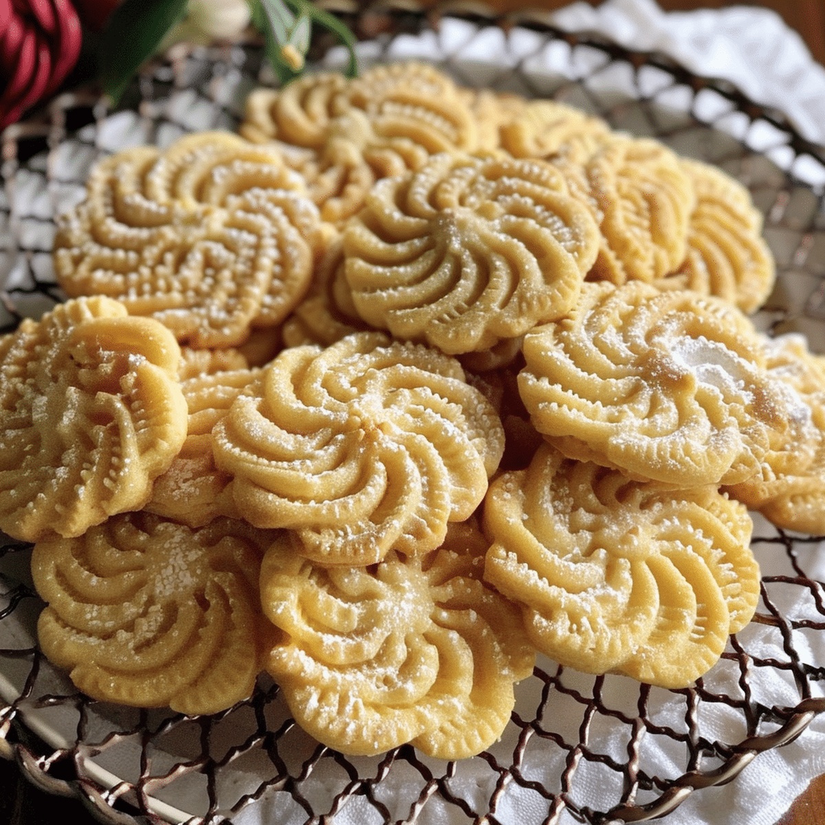 3 Ingredient Butter Cookies Recipe
