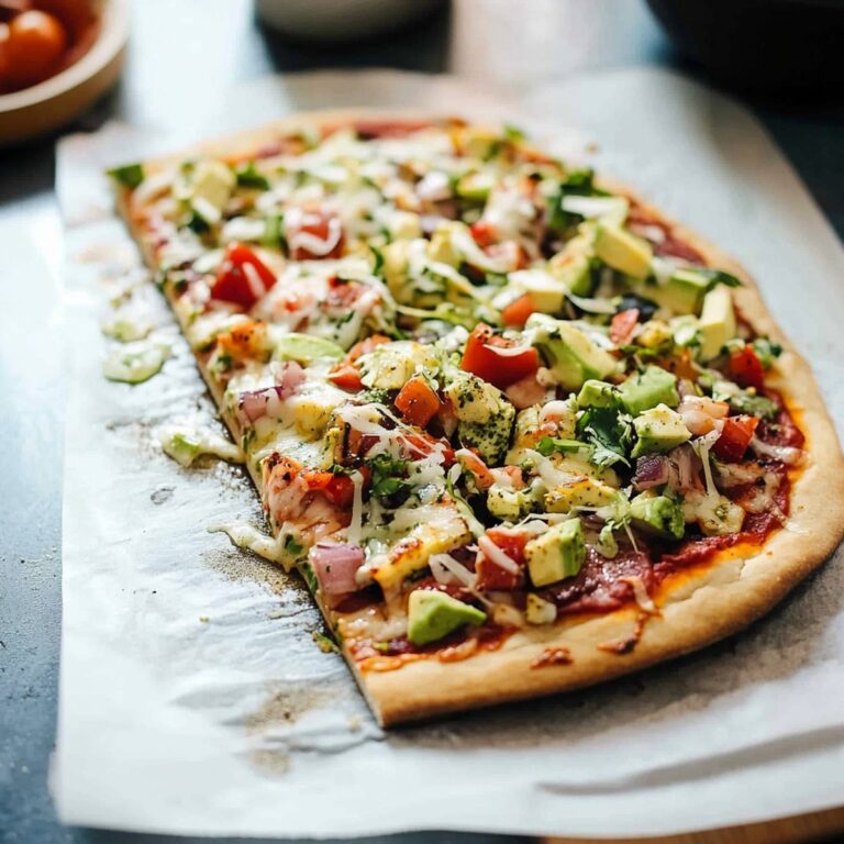 Chopped Salad Pizza Recipe