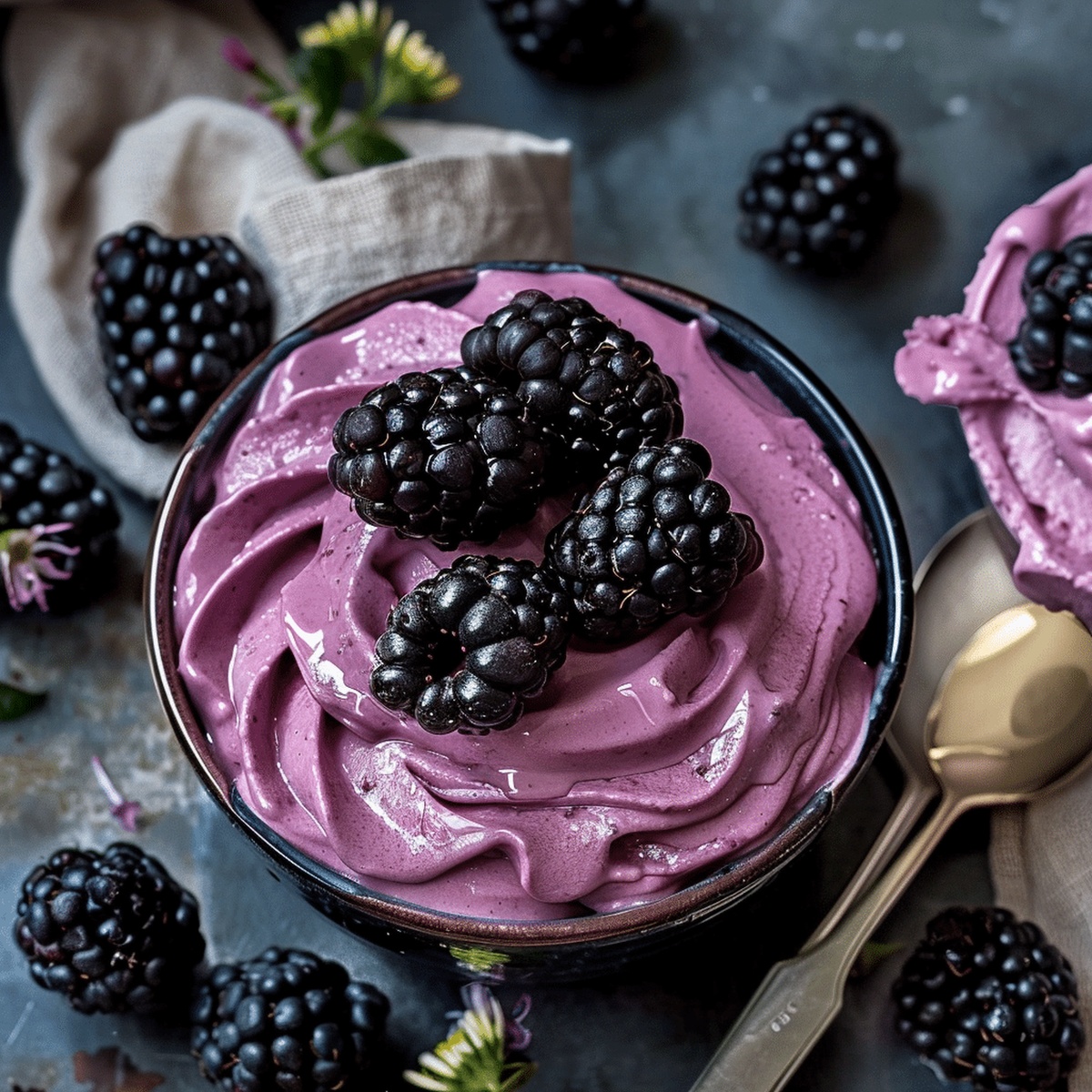 Blackberry Mousse Recipe