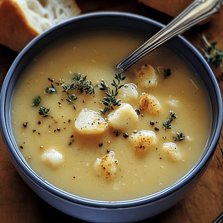 Velvety Soupe De Chou-Fleur Recipe