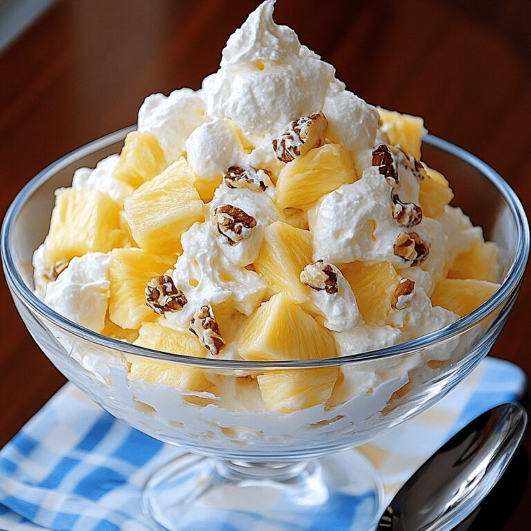 Tropical Pineapple Fluff Salad Recipe