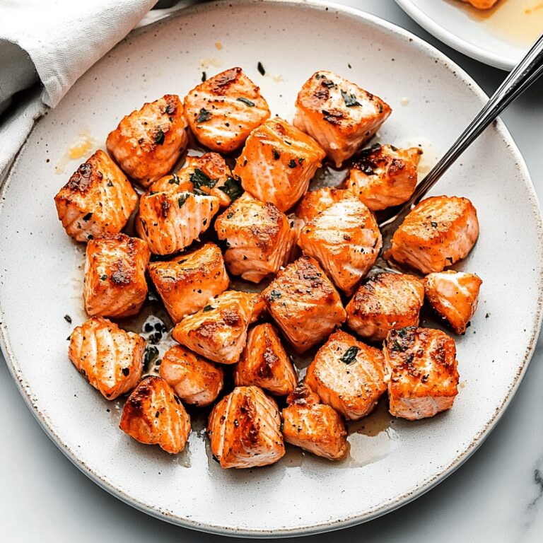 Air Fryer Salmon Bites Recipe