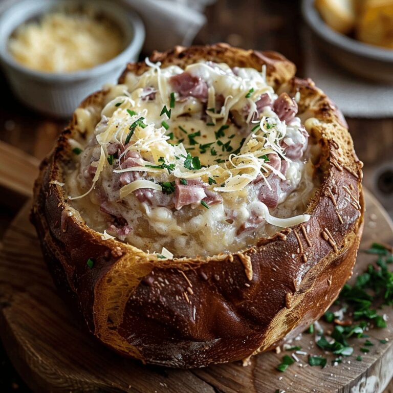 Reuben Dip In A Rye Bread Bowl Recipe