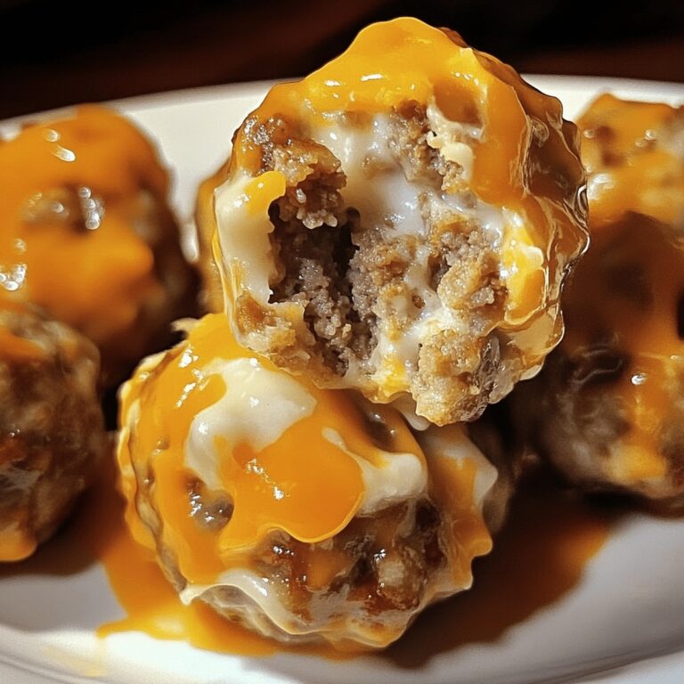 Crispy Rotel Cream Cheese Sausage Balls Recipe