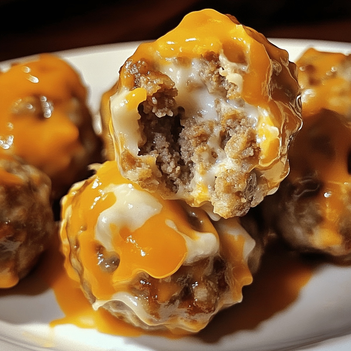 Crispy Rotel Cream Cheese Sausage Balls Recipe