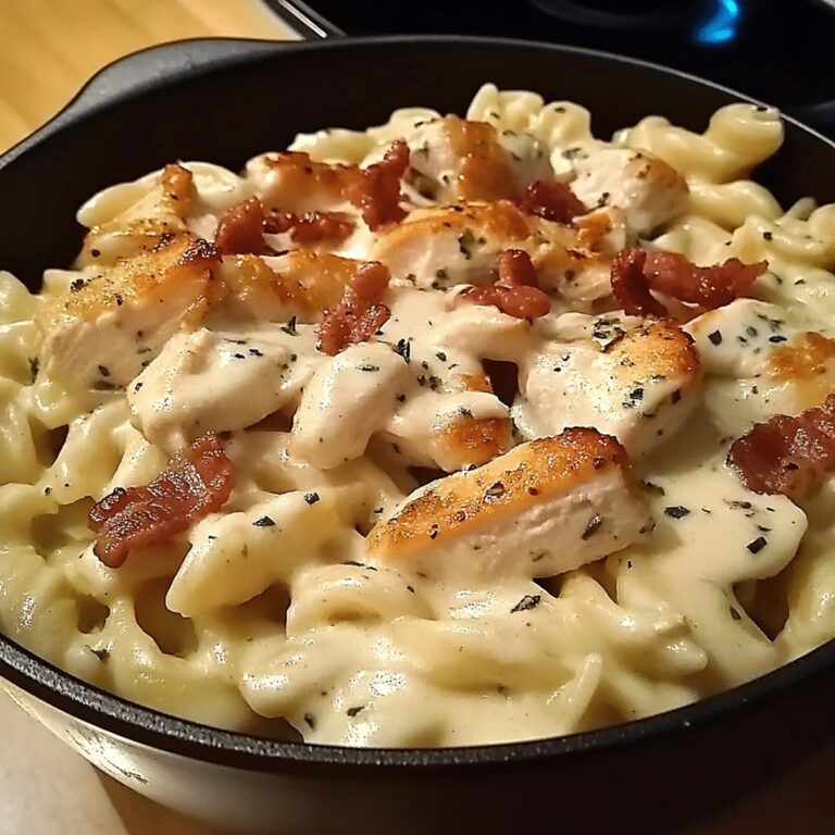 Creamy Chicken Bacon Ranch Pasta Recipe