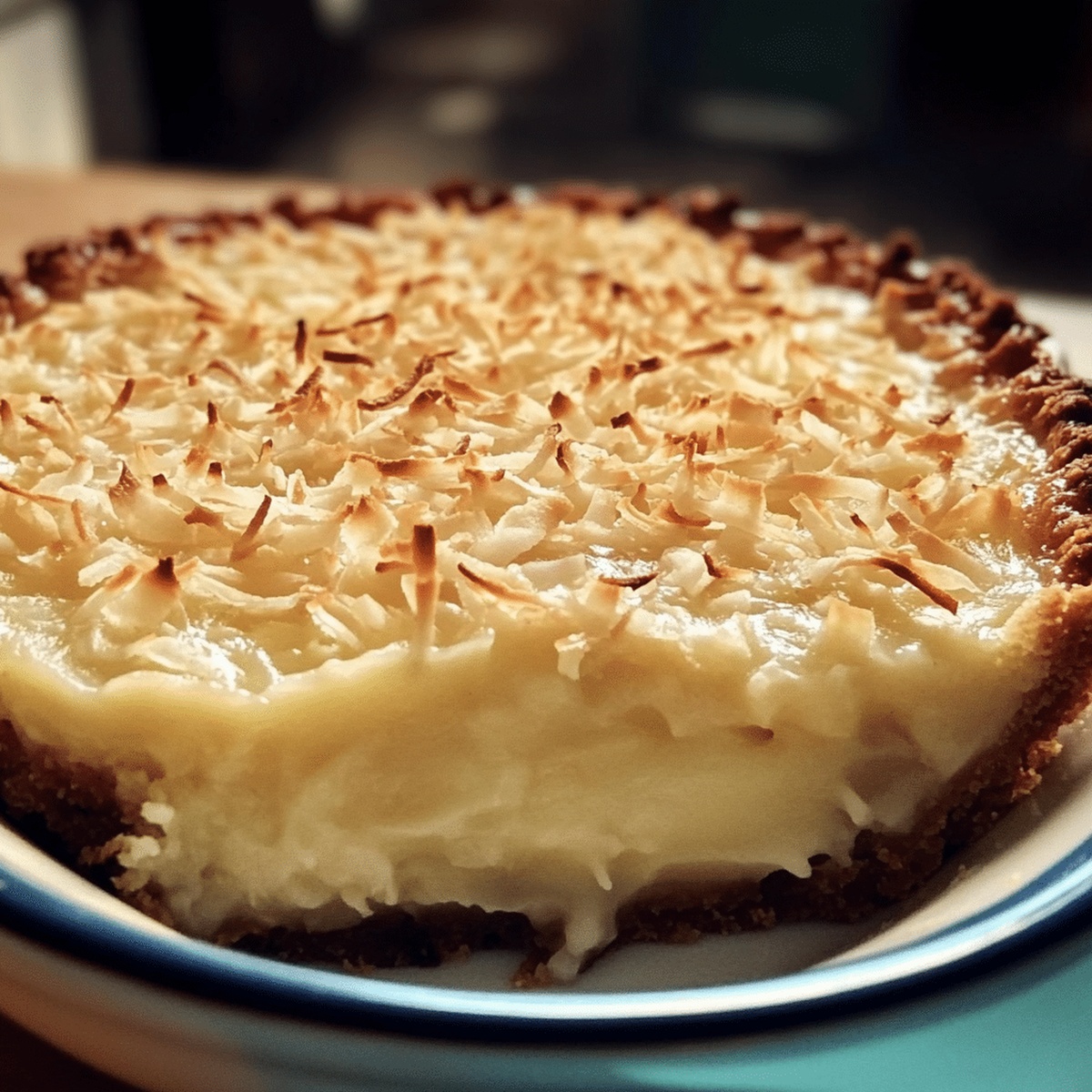 French Coconut Pie Recipe