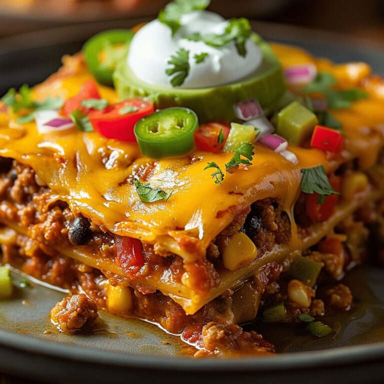 Mexican Lasagna Recipe