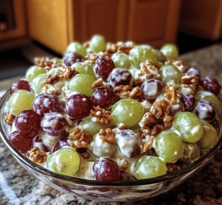 Creamy Grape Salad Recipe