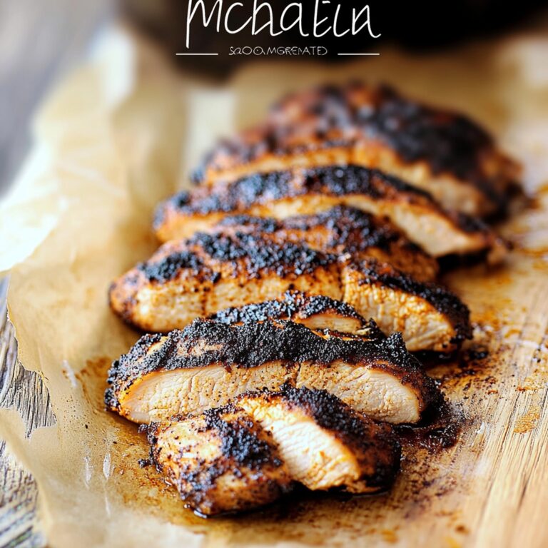 Blackened Chicken Recipe