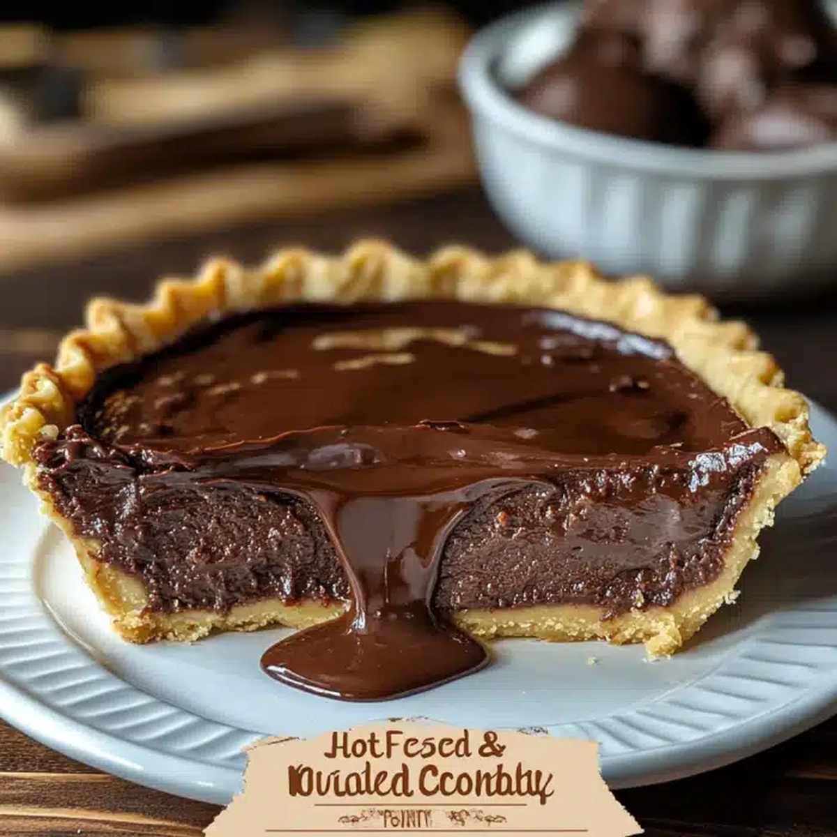 Hot Fudge Pie Recipe