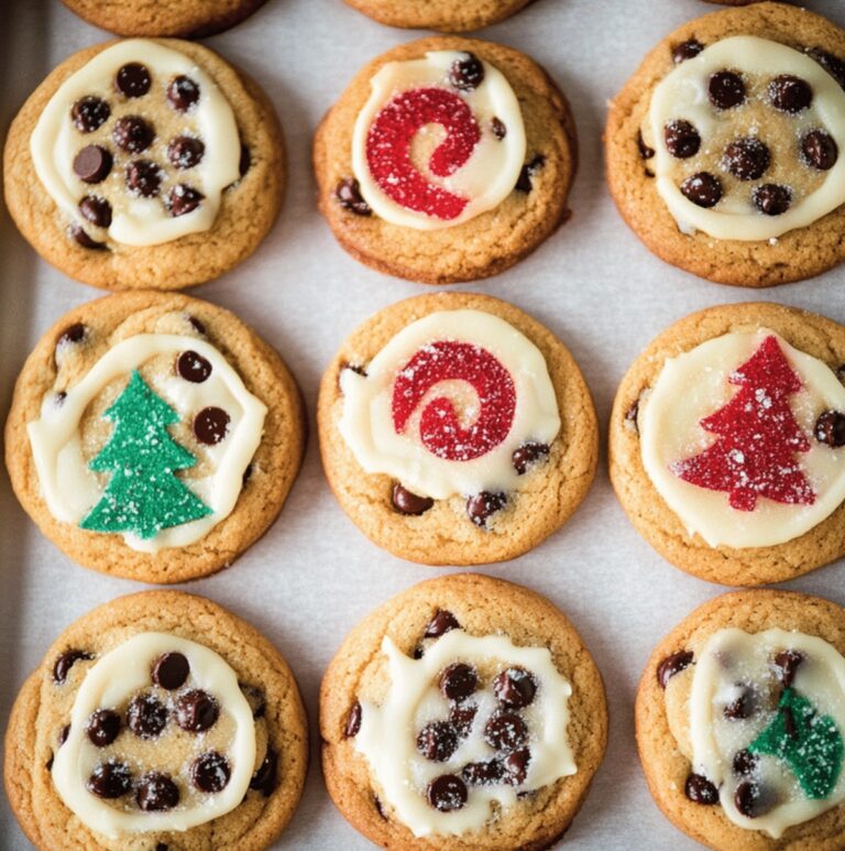 Christmas Chocolate Chip Sugar Cookies Recipe