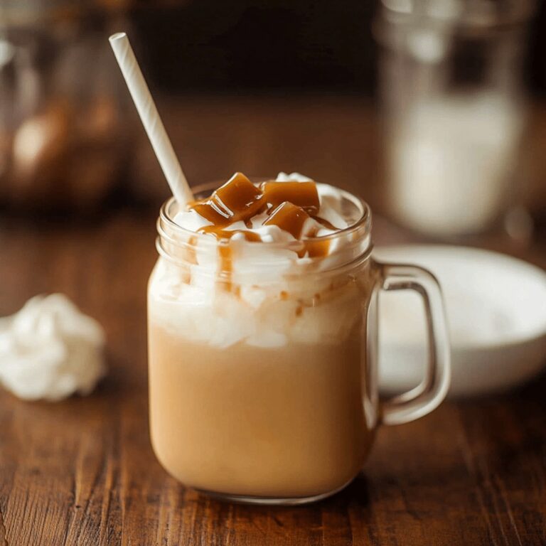 Smooth Iced Caramel Latte Recipe