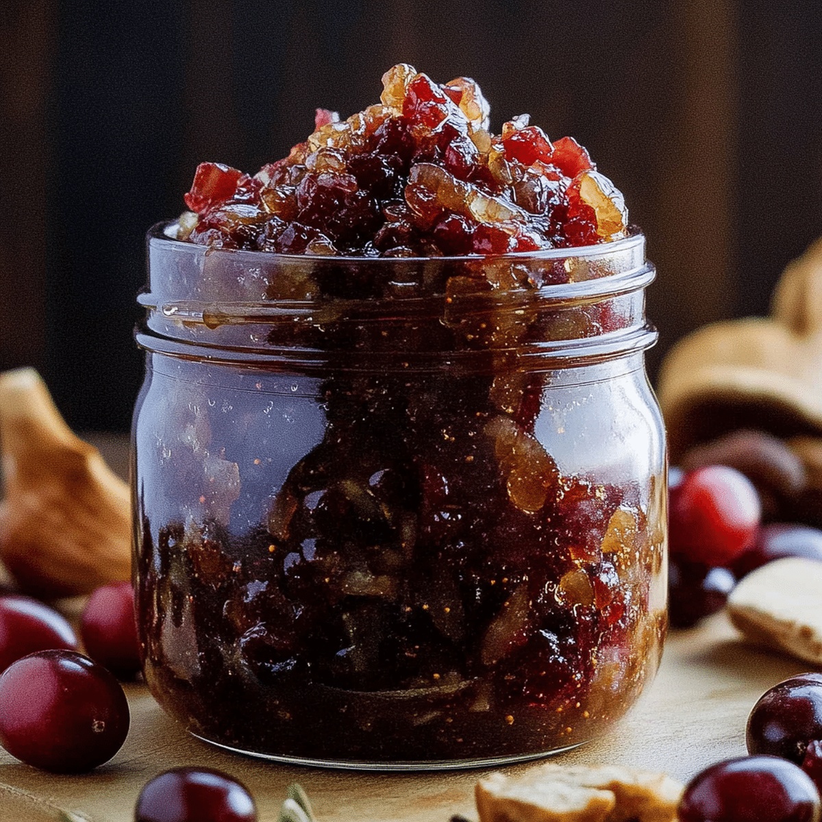 Savory Cranberry Bacon Jam Recipe