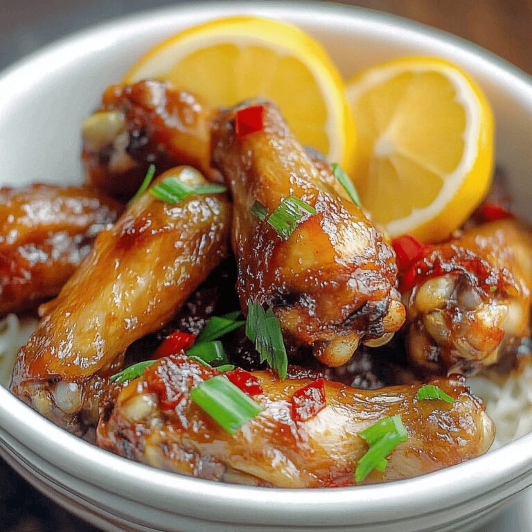 Crispy Baked Thai Chicken Wings Recipe