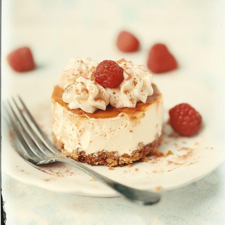 No Bake Pumpkin Mini Cheesecakes Recipe