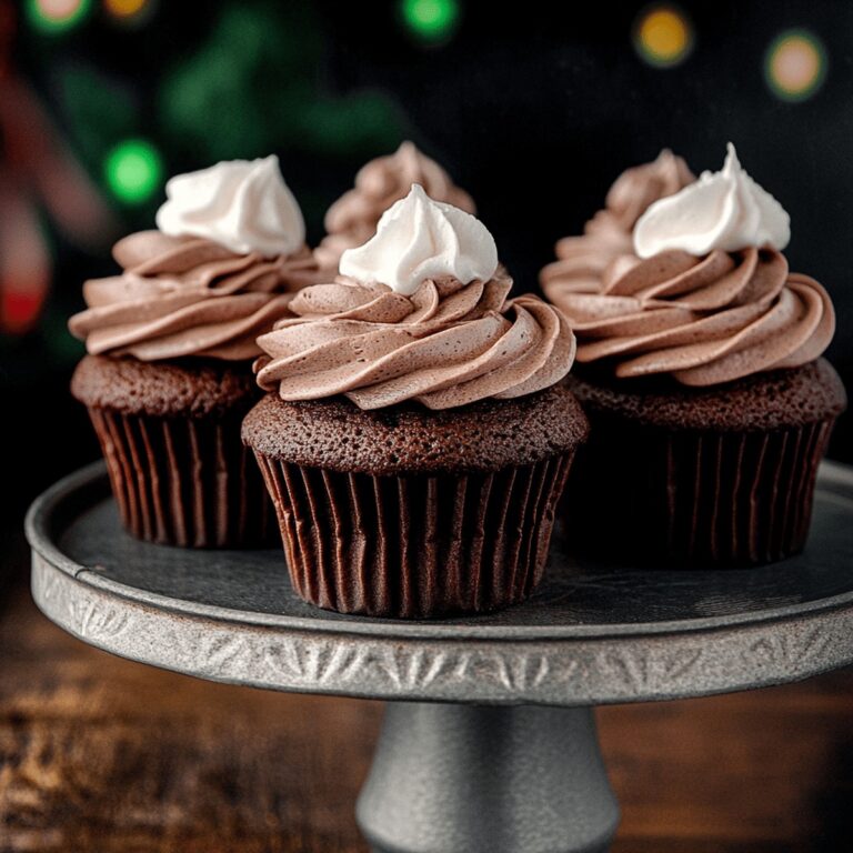 Cozy Hot Cocoa Cupcakes Recipe