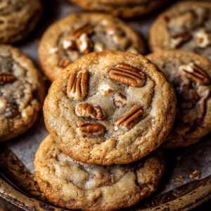 Heavenly Butter Pecan Cookies Recipe