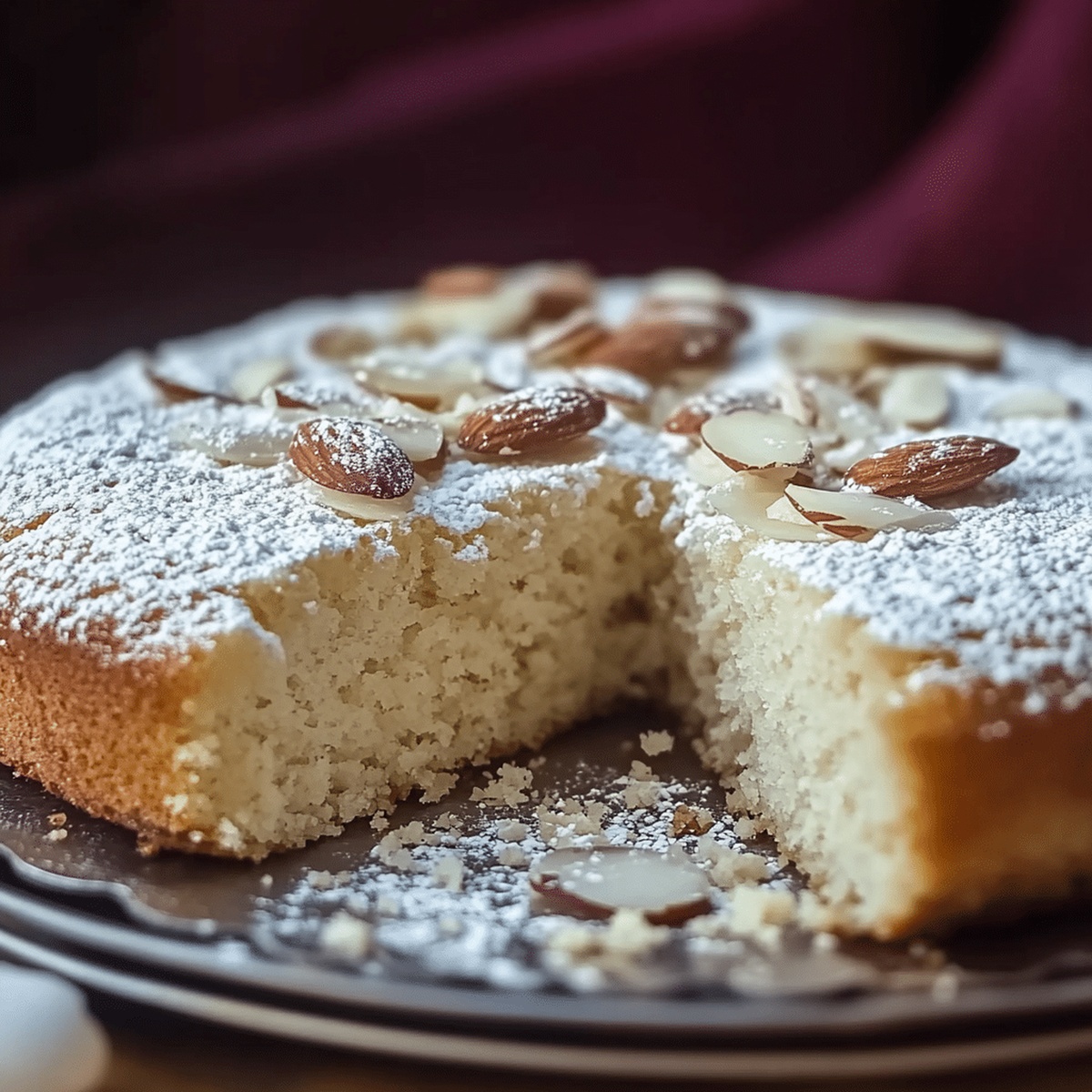 Heavenly Italian Almond Ricotta Cake Recipe