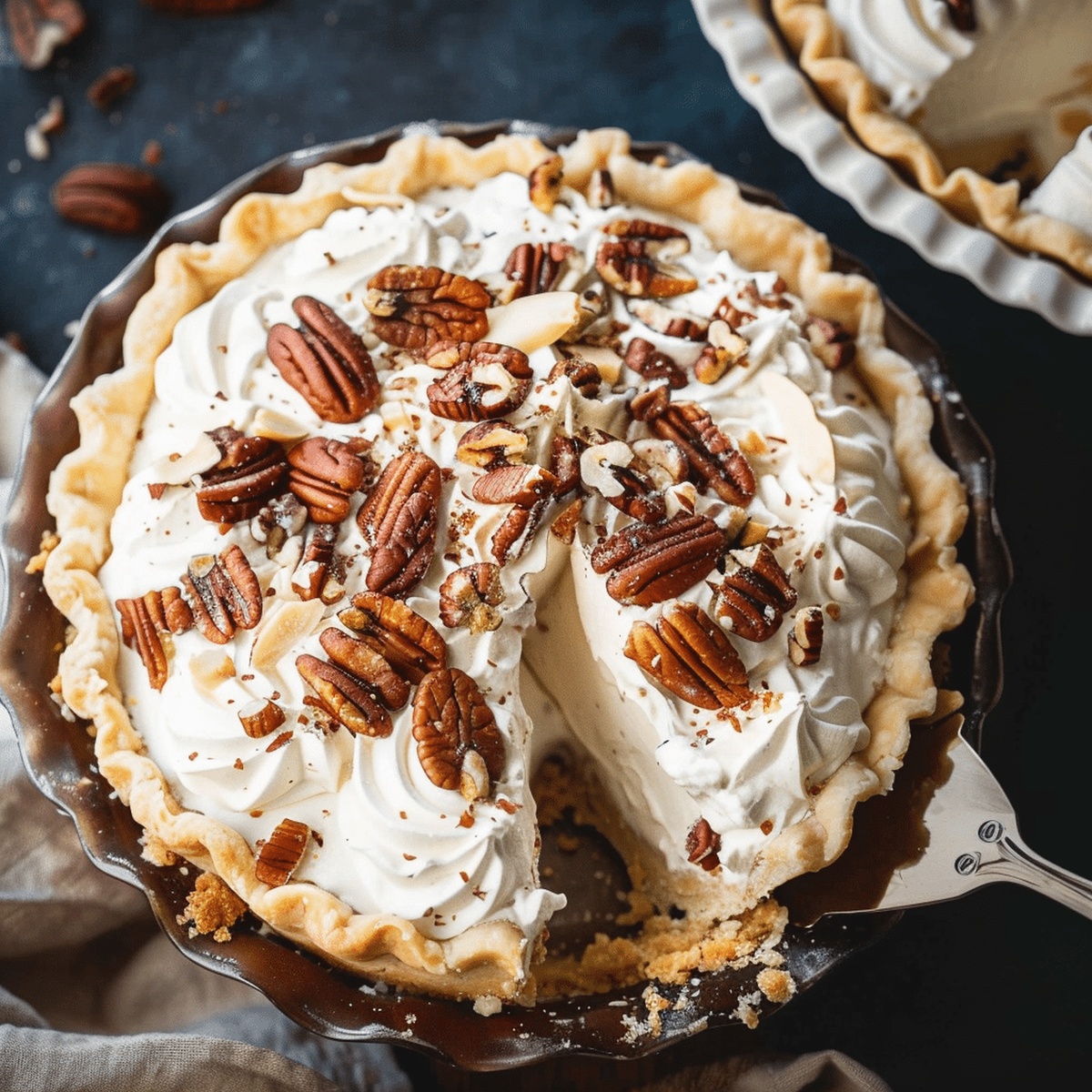 Pecan Cream Pie Recipe