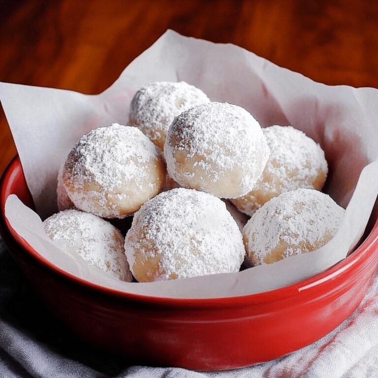 Heavenly Snowball Cookies Recipe