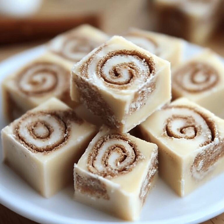 Decadent Cinnamon Roll Fudge Recipe