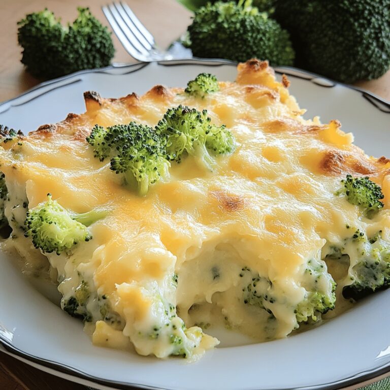Cheesy Broccoli Cheese Casserole Recipe