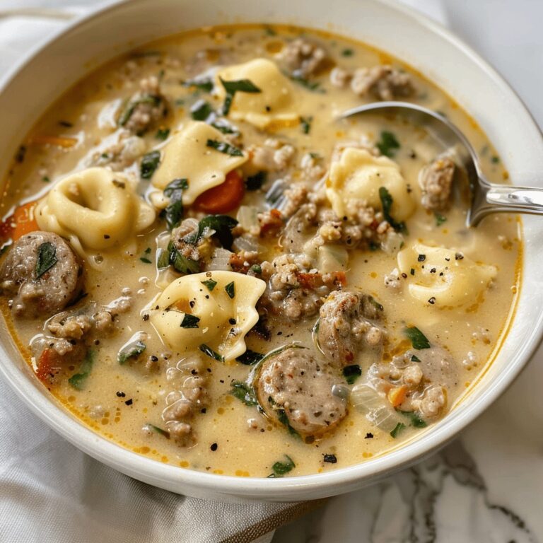 Sausage Tortellini Soup Recipe