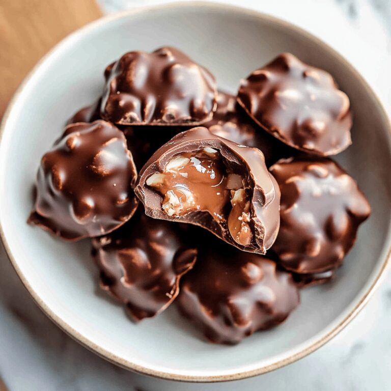 Gooey Chocolate Turtles Recipe