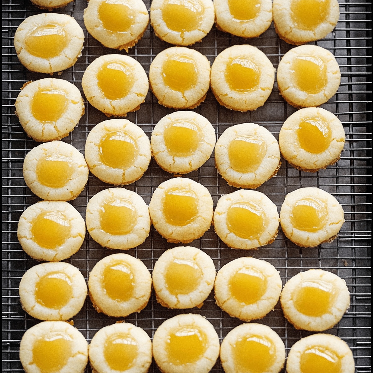 Sweet Lemon Thumbprint Cookies Recipe