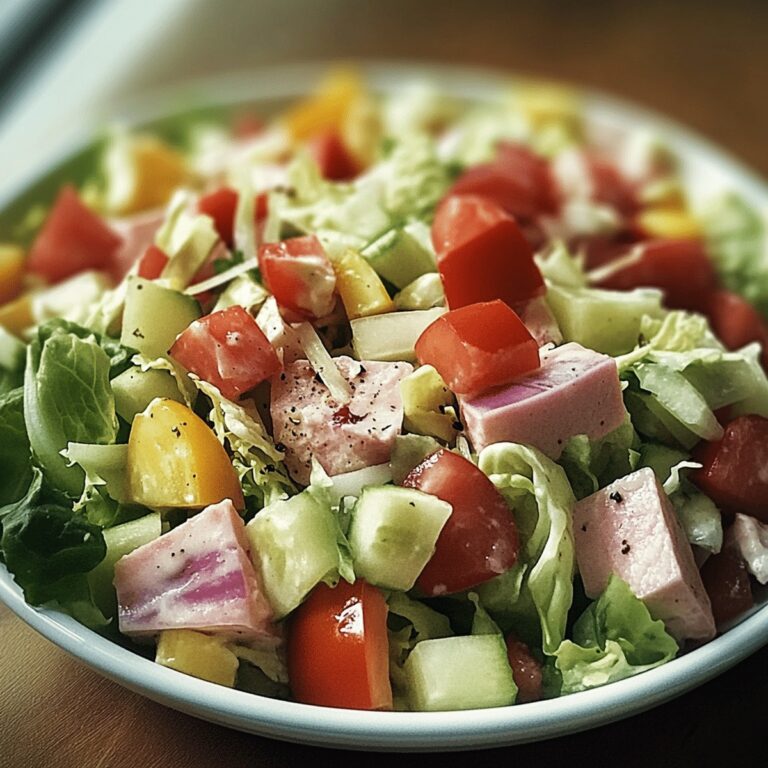 Crisp Deli-Style Chopped Salad Recipe