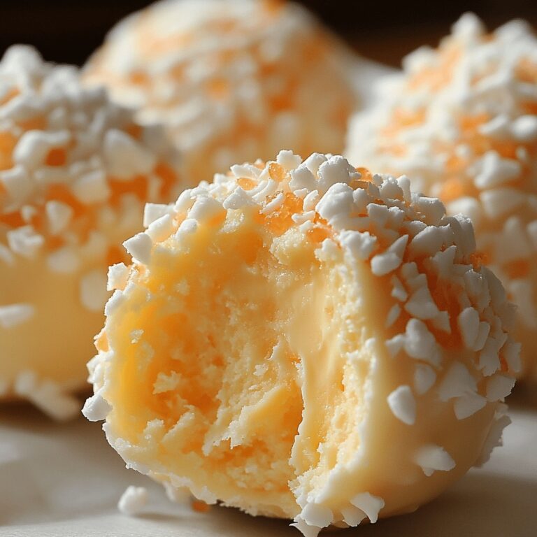 Tangy Orange Creamsicle Truffles Recipe