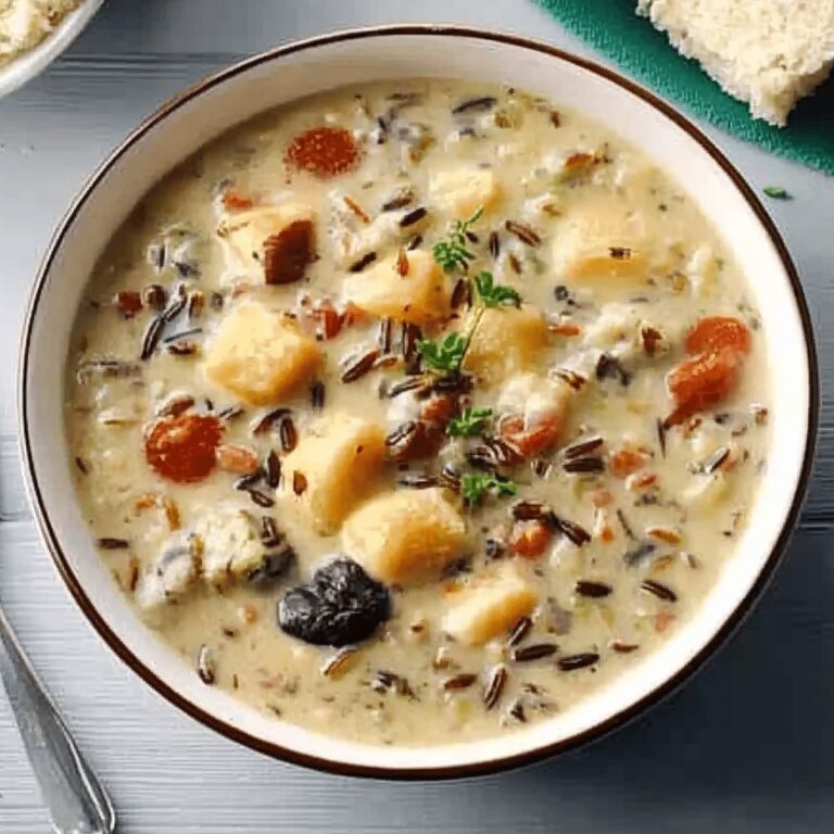 Velvety Wild Rice Soup Recipe