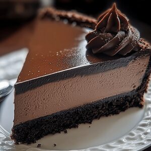 Sinful Brownie Crust Chocolate Cheesecake Recipe