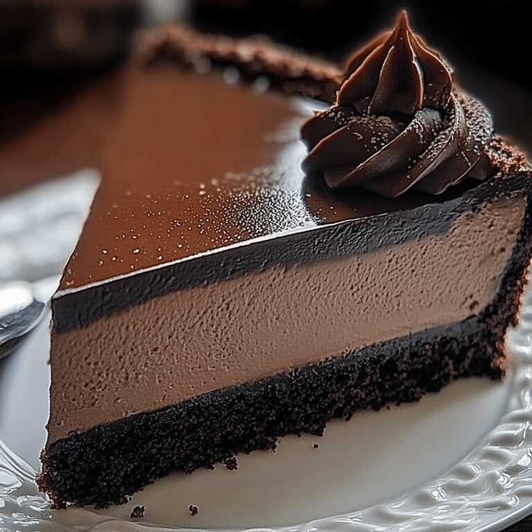 Sinful Brownie Crust Chocolate Cheesecake Recipe