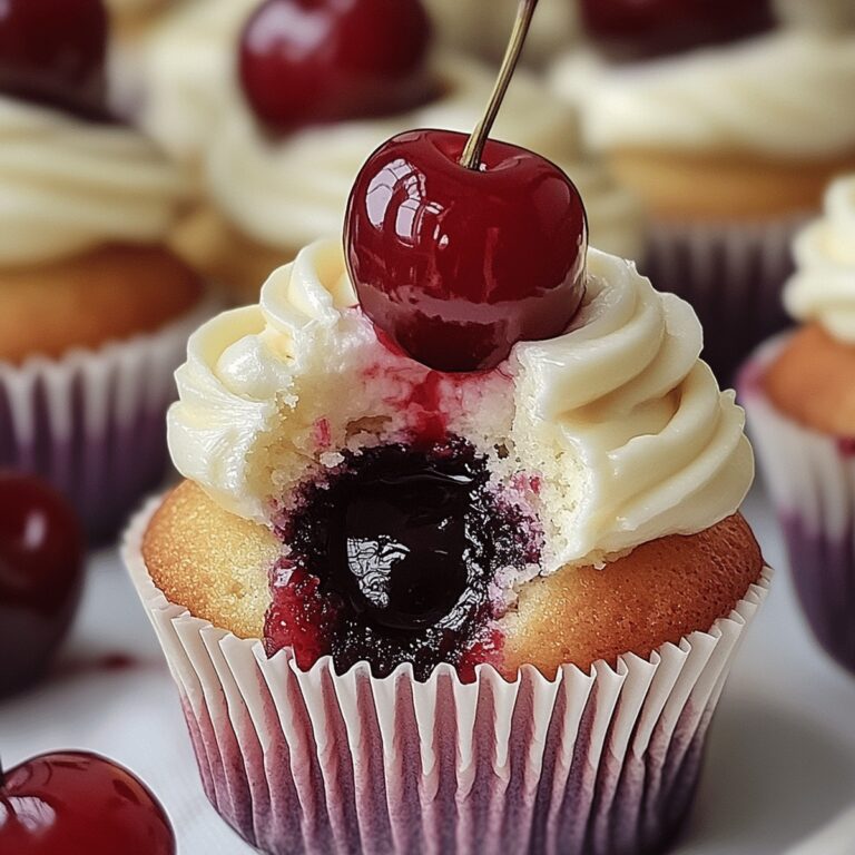 Dreamy Cherry Cupcakes Recipe