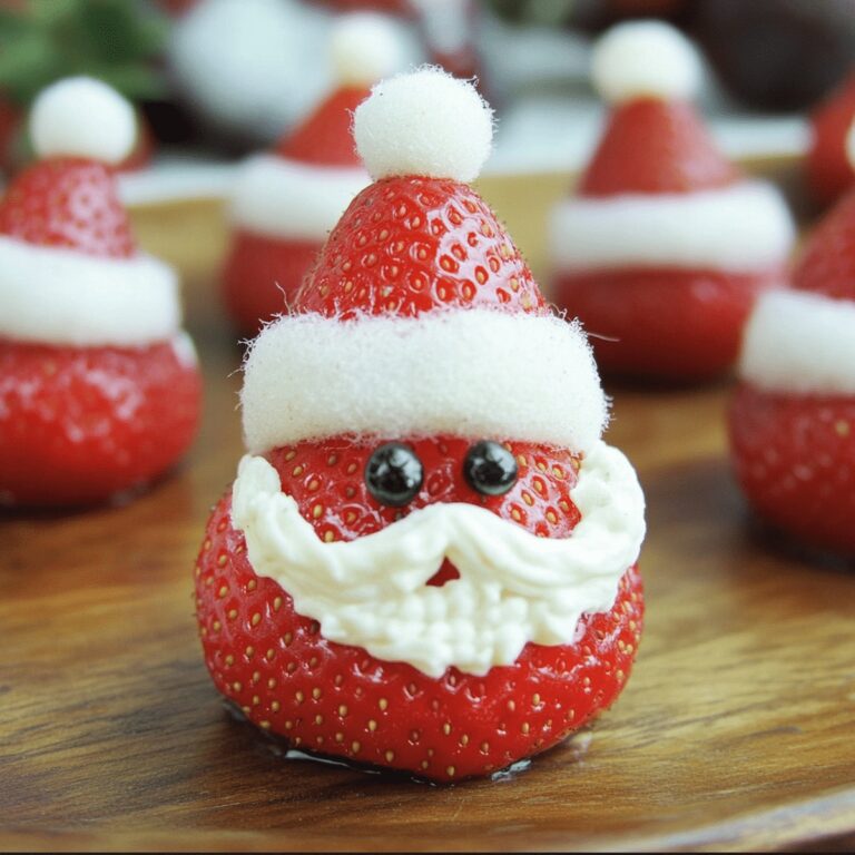 Adorable Strawberry Santas Recipe